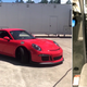 Yes, that stick is in this car. Screencap via John Tecce (left); photo via Rob Janev (right)